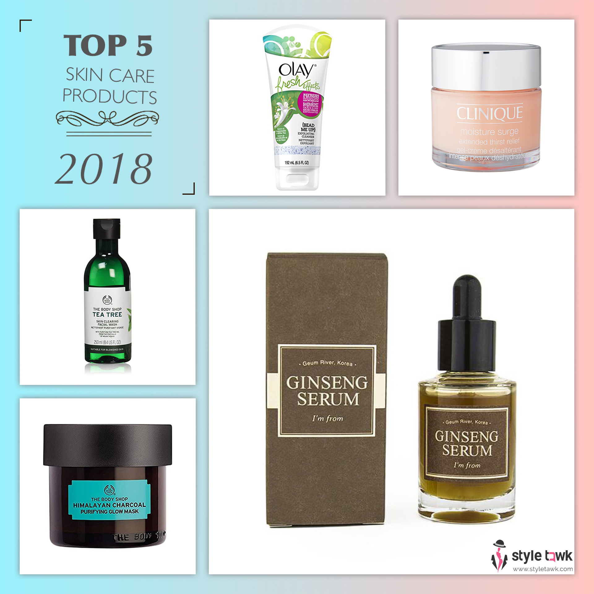 Top 5 Skin Care Products