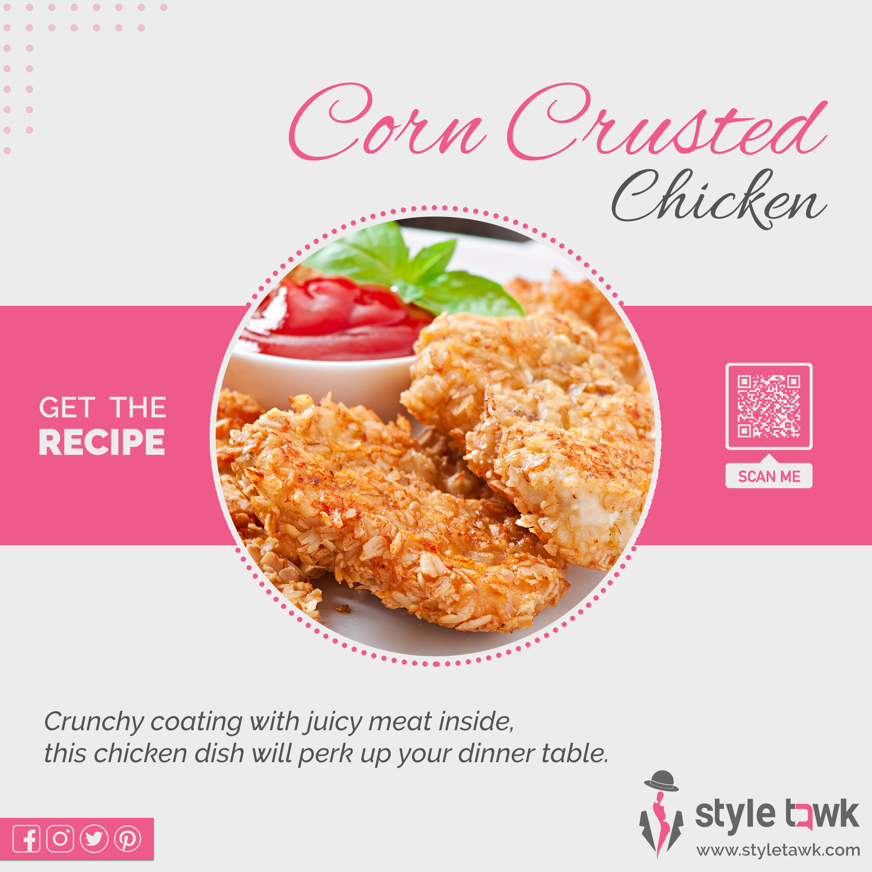 Corn Crusted Chicken