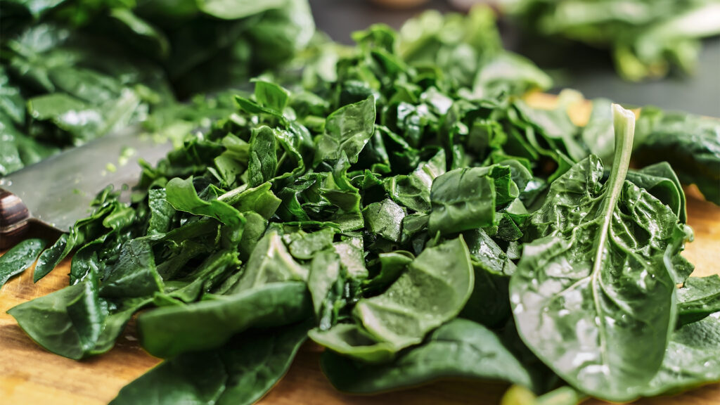 Spinach Vegetarian Protein Source